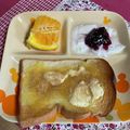 クック49L4Ho☆'s cooksnap of when they made 朝から幸せ♪シナモンシュガートースト♪.