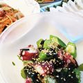 まみお✳'s cooksnap of when they made オッサンのタコ＆オクラ酢の物.