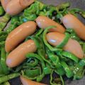 クックOEN6Y3☆'s cooksnap of when they made 簡単！速攻お弁当！ウィンナーとピーマン.