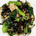 飲んだくれよーちゃん's cooksnap of when they made 小松菜と塩昆布の和え物.