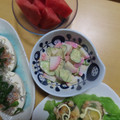 よちりん's cooksnap of when they made 蒲鉾とお野菜を豆板醤マヨネーズで.