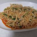 きらり流れ星's cooksnap of when they made キムチ焼きうどん.