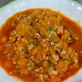 mokaゾウ's cooksnap of when they made ＊離乳食後期＊豚挽肉と野菜のトマトソース.