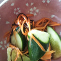 かたのさくら's cooksnap of when they made 7分で完成！きゅうりと塩昆布の浅漬け風.