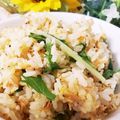 ゆるмαмα's cooksnap of when they made あみえびと水菜　ナンプラーで炒飯.