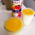 みなとのまんま's cooksnap of when they made 簡単♪マンゴーカルピスデザート〜第2弾〜.