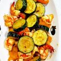 しゅがーぐらいだー's cooksnap of when they made 【覚書】海老ズッキーニマヨ炒め.