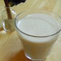ユノちゃんmama's cooksnap of when they made 豆乳バナナ☆ジュース.