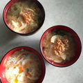 Ruriluru's cooksnap of when they made 簡単　味噌汁　小学4年生も作れる.