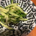なぎみつ's cooksnap of when they made ✿きゅうりと大葉の胡麻ナムル✿.