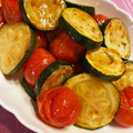 ☆★まりも☆★'s cooksnap of when they made ズッキーニとトマトのクレイジーソルト炒め.