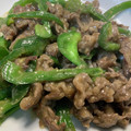 半熟王子's cooksnap of when they made 牛肉とピーマンの黒こしょう炒め.