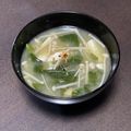 Nilmini's cooksnap of when they made ☆栄養満点！つるむらさきの味噌汁.