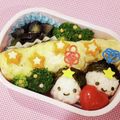 ♡YKitchen♡'s cooksnap of when they made 幼稚園 お弁当 キャラ弁♡七夕.