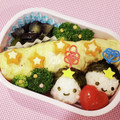 ♡YKitchen♡'s cooksnap of when they made 幼稚園 お弁当 キャラ弁♡七夕.