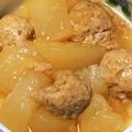 クックMOYN5I☆'s cooksnap of when they made ふわふわ肉団子と冬瓜のさっと煮.