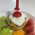 かっきーあゆも's cooksnap of when they made 卵牛乳砂糖なし！1歳のバースデーケーキ.