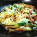 inyako's cooksnap of when they made ハリッサでいっきに極める胡瓜とさつま揚げ.