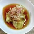 ＊＊ラテ＊＊'s cooksnap of when they made 大人のなすの煮浸し 生姜と茗荷で辛口.
