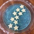 YuMy84's cooksnap of when they made 七夕ゼリー①ゼリー&お星さま寒天♪.