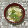 おはなすき's cooksnap of when they made 白菜と豆腐と揚げのお味噌汁〜.