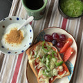 ぐりtoぐら's cooksnap of when they made 簡単☆冷凍作り置きピザトースト.