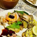 Tulisaito's cooksnap of when they made 海老とズッキーニの簡単中華風五目炒め.