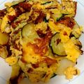 マキマキ913's cooksnap of when they made ズッキーニと卵の炒めもの.
