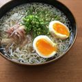 Etsu☆ko's cooksnap of when they made ふわ〜♡たっぷりしらすと小葱のにゅうめん.