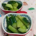 赤い電話's cooksnap of when they made きゅうりのサッパリ浅漬け.
