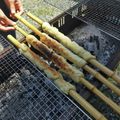 J_Ibis's cooksnap of when they made バーベキューのあとは棒焼きパン.