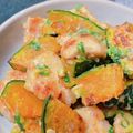 ☆３匹の子ぶた☆'s cooksnap of when they made 鶏胸肉とかぼちゃのオイマヨ和え.