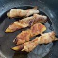 ともさと8888's cooksnap of when they made ナスの豚バラ巻き.