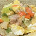 クックM6DK2O☆'s cooksnap of when they made 鶏肉とチンゲン菜の八宝菜風丼.