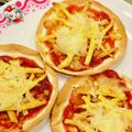 hiromi_ja's cooksnap of when they made 超簡単！餃子の皮でアレンジピザ♪.
