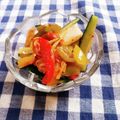ﾁｲﾁｬﾝﾏﾏ's cooksnap of when they made 白菜キムチとパプリカの生姜ゴマ油和え.