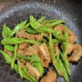 あーちぃのさりまん's cooksnap of when they made 簡単懐かしい味!ささげ,揚げ,蒟蒻の煮物.