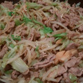 Ｍぱん's cooksnap of when they made 豚肉とキャベツのわさびマヨ炒め.