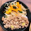 さかなままん's cooksnap of when they made 簡単ビビンバ.