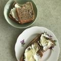 Ruriluru's cooksnap of when they made チーズクリームサンドトースト❤.