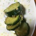 kimig's cooksnap of when they made 簡単！白だしでサッパリきゅうり漬け！.
