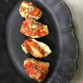 Ruriluru's cooksnap of when they made 鶏むね一枚でメイン、キムチーズ焼き.