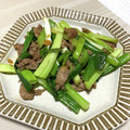 S72☆'s cooksnap of when they made 豚肉と九条ねぎの柚子こしょう炒め.