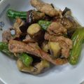 クックEKELXT☆'s cooksnap of when they made 豚肉と茄子、ししとうの胡麻味噌炒め♬.