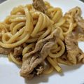 春菊❁'s cooksnap of when they made コチュジャンで作るピリ辛焼きうどん♪.