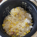 レイ、ユウママ's cooksnap of when they made とうもろこし炊き込みピラフ.
