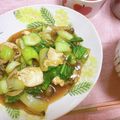 Nicocoyu's cooksnap of when they made ご飯に合う！鶏ムネとチンゲン菜の中華炒め.