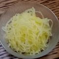 ポニーリボン's cooksnap of when they made 金糸うり （そうめんかぼちゃ）の食べ方.