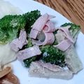 ポニーリボン's cooksnap of when they made ブロッコリーとハムのゴママヨ和え.