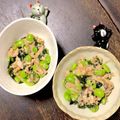 s06007's cooksnap of when they made 枝豆わかめツナのゴマ味噌和え.